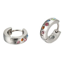 KURFÜRST 623 Vintage Creolen bunte Swarovski Crystals TCM " Magnetschmuck -4you"