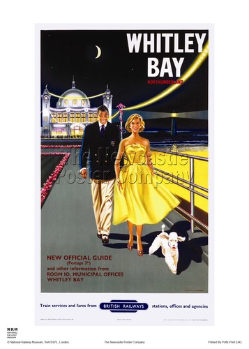 Whitley bay vintage retro - bay,