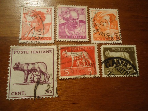 Lot von briefmarken italien - lot,