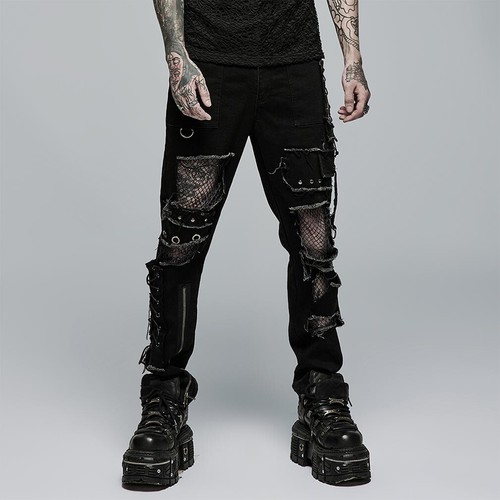 Punk rave jeans hose - punk,