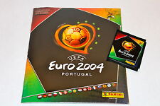 Panini EM EC Euro 2004 04 – KOMPLETTSATZ COMPLETE SET + Album SEALED/OVP 