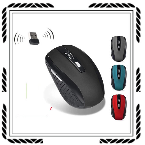 Wireless office mouse black - office, mouse,