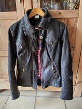 Motorradjacke Damen Lederjacke Gr. 38 Braun Echtleder Marke Held