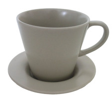 4x Kaffeetasse mit Untertasse