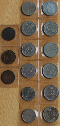 Belgien münzen konvolut - konvolut, 15