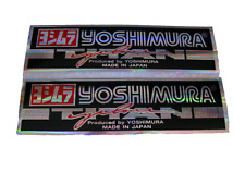 YOSHIMURA Aufkleber Sticker 2er Set Motorsport Autotuning Motocross Biker