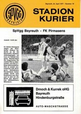 Fussball-Programmheft   76/77