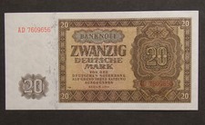 Deutsche mark 1948 ddr - 20, 1948.