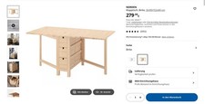 IKEA Norden Klapptisch