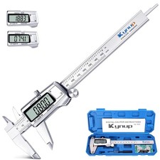 Kynup Messschieber Digital, 150 mm Schieblehre Digital Edelstahl, Elektronik ...