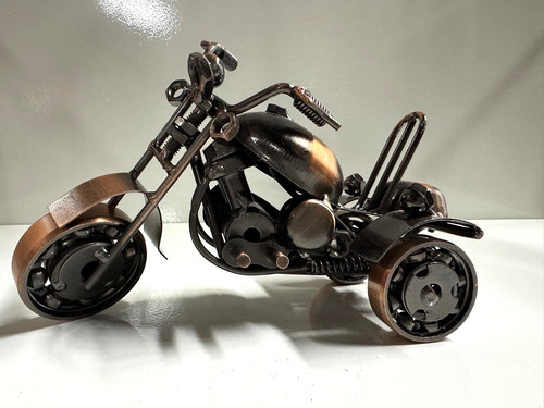 Motorradmodell aus metall - motorradmodell,
