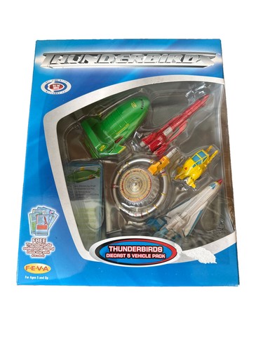 Feva thunderbirds diecast - thunderbirds,