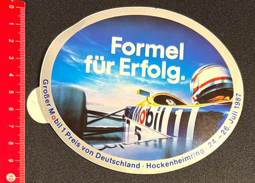 Hockenheimring 1987 mobil 1 - mobil,