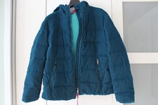 Seventy 1970 Luxus Daunenjacke Petrol  G 40 Neu