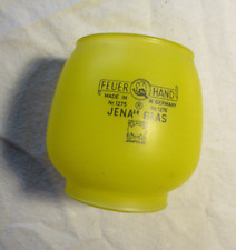 JENAR Feuerhand Glas Zylinder Gelb Laterne 275 276  Sturmlaterne Petroleumlampe