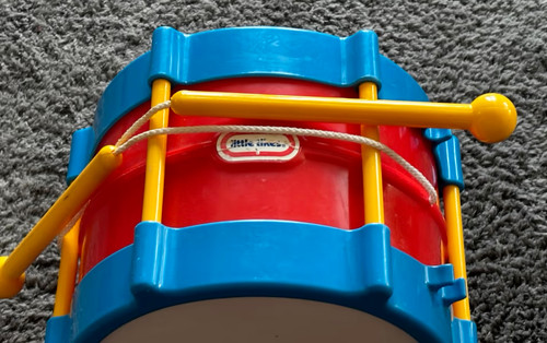 Vintage little tikes trommel - little,