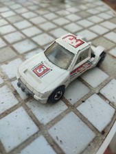 Hot Wheels Peugeot 205 Rally Weiß 1988