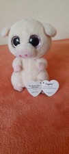 Kuscheltier "Schweinchen Piggley" Glubschis ca. 15 cm von ty