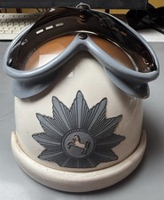 Römer Kradhelm Halbschale Gr. 56 Polizei Niedersachsen Oldtimer 60er alt!