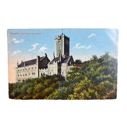 Postkarte eisenach wartburg - eisenach,