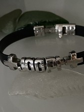 Armband Silber 925 Joop Leder