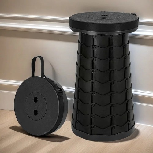 Tragbarer teleskop klapphocker - tragbarer,