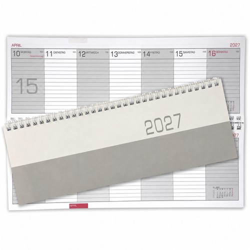 Tischkalender 2027 quer - , 1