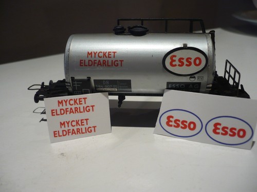 Aufkleber für märklin - für, esso