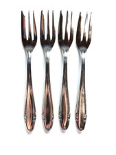 4 Kuchengabeln Gowe Modell 46