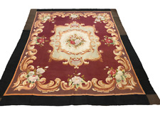 Antiker feiner französischer Aubusson Teppich
