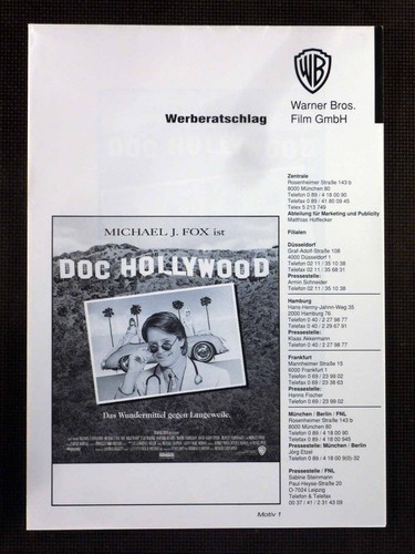 Doc hollywood michael fox - -, j.