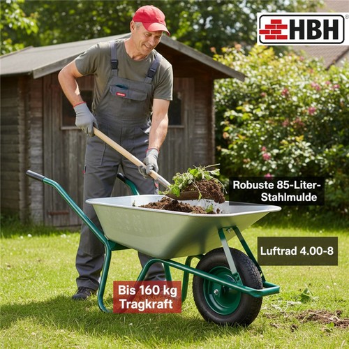 Hbh schubkarre 85l - schubkarre, &