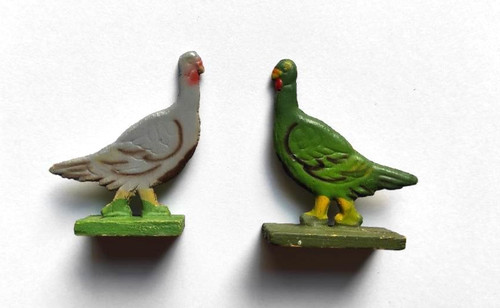 Taube figur pressholz - pressholz, holz