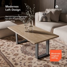 Tischbeine Stahl 2x Tischkufen