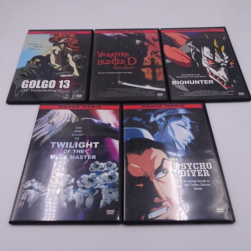 Manga mania dvd - mania, film