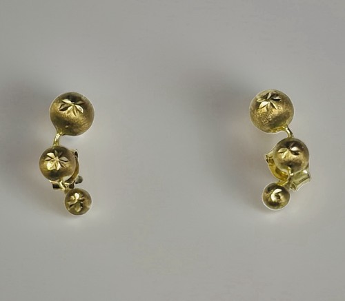 333 8kt gelbgold ohrstecker - gelbgold,