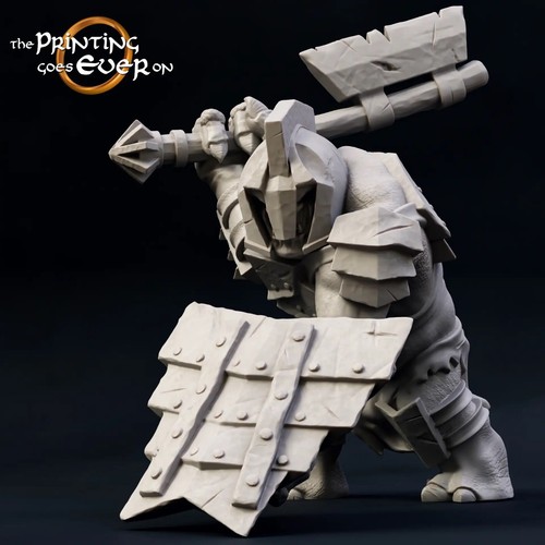 Bewaffneter troll monster - troll,