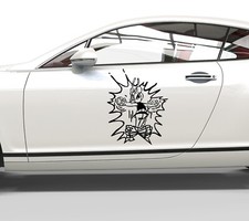 Aufkleber Asterix und Obelix