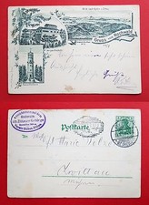 Litho AK Zittauer Gebirge 1903
