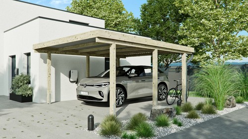 Carport einzelcarport 4x5 - carport,