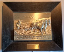 Wandbild Bauer Pferde mit