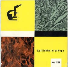 ZEISS Prospekt AUFLICHTMIKROSKOP Epignost Polmi A Epityp Neophot SMXX Nf (Y4441