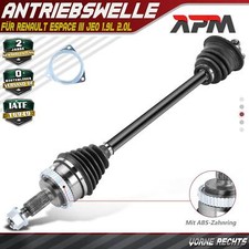Antriebswelle Vorne Links Mit ABS Ring Schaltgetriebe für Renault Espace III