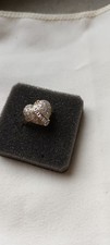 Diamantring in Herzform 18