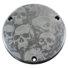 Suzuki M / VZR 1800 Intruder →  Motordeckel  poliert → Skull-Party