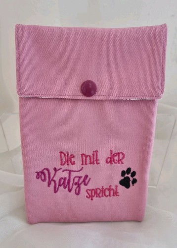 Handytasche-Handyhülle-Katze-