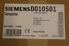 Warmwasserspeicher Siemens