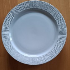 3x Thomas Essteller ARCTA, Teller Biskuit Porzellan 23 cm, weiß