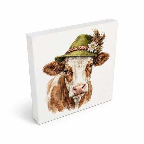 Trachtenhut alm tiere - alm-tiere, kuh