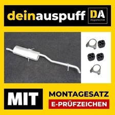 Endschalldämpfer für